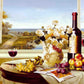 Wine & Fruits Paint by Numbers