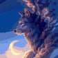Wolf Fantasy Paint by Numbers
