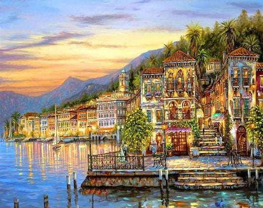 Wonderful City Paint by Numbers