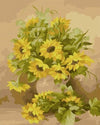Yellow Sunflowers Paint by Numbers