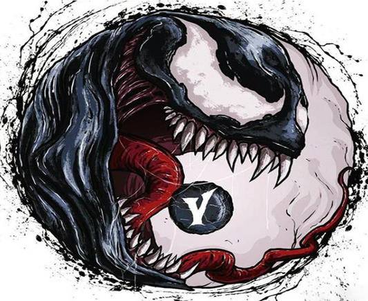Yin & Yang - Paint by Numbers